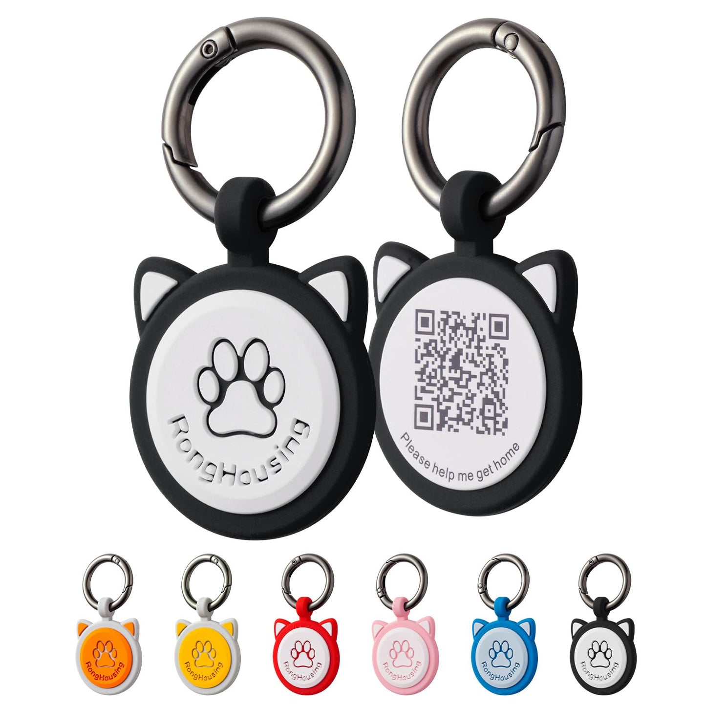 PawGuard SafeTag Pro — Silent QR Pet ID Tag with GPS Location Alert