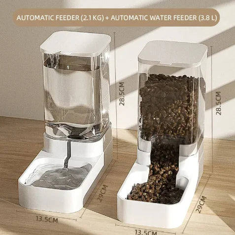 PawGuard 2-in-1 Auto Water and Food Dispenser